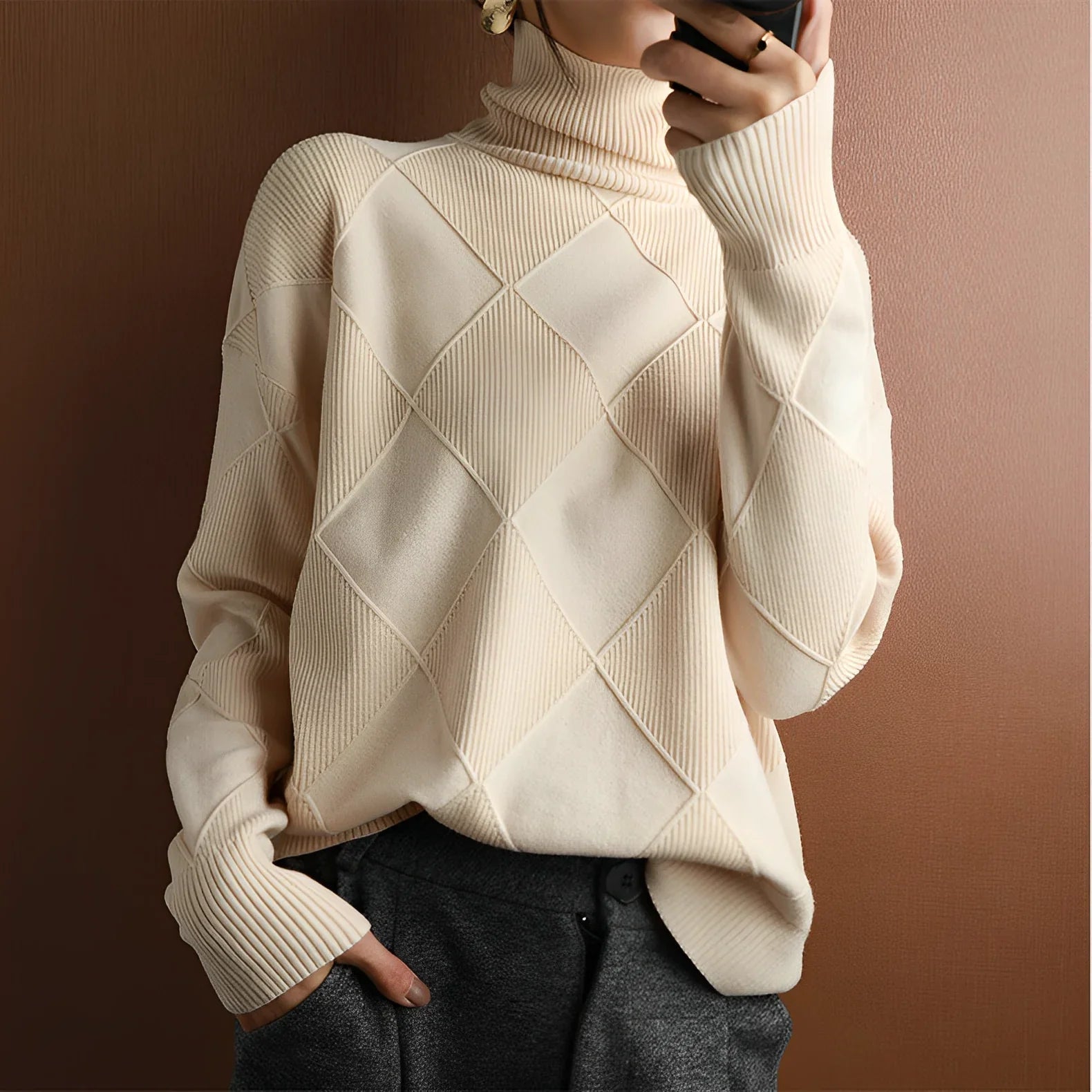 Beige / 2XL