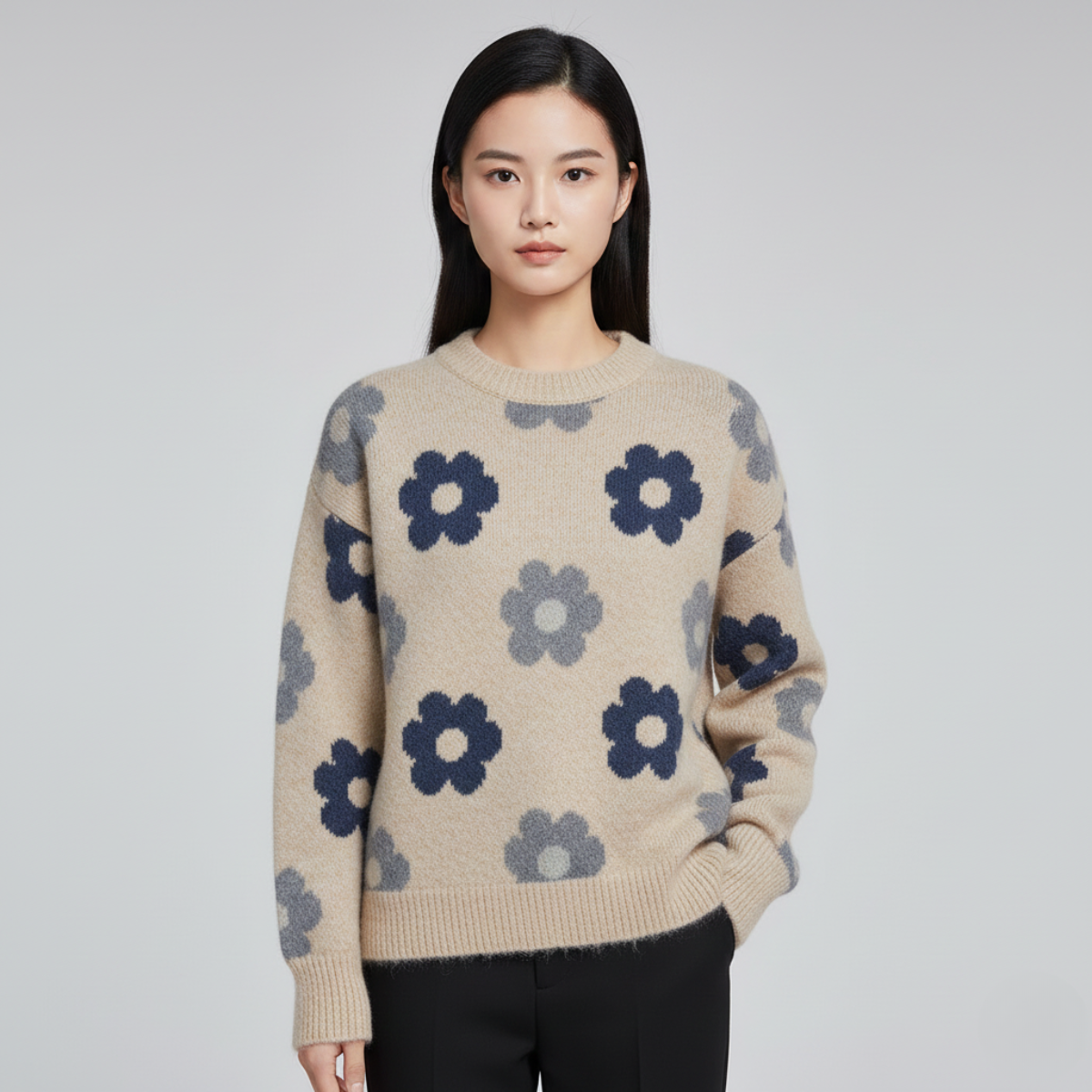 Beige / 5XL